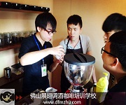 咖啡拉花强化训练课堂
