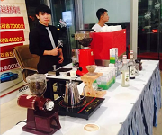 斯柯达4s店咖啡拉花活动