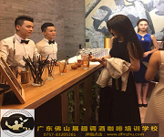 马爹利酒会学员实践
