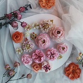 韩式蛋糕裱花作品