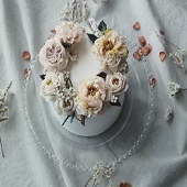 韩式蛋糕裱花作品