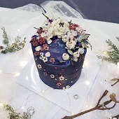 韩式蛋糕裱花作品